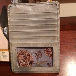 Woman’s Euro slide hobo wallet